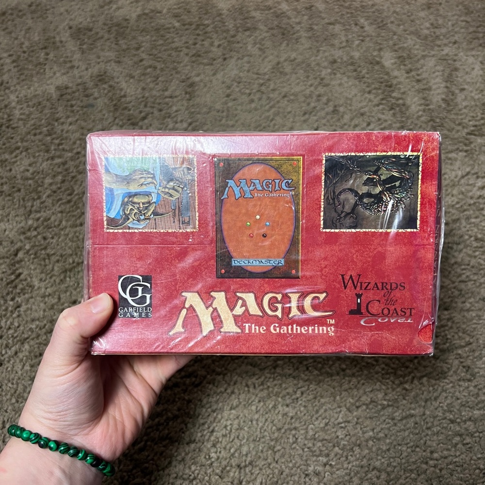 Magic The Gathering Factory Sealed Fallen Empires Expansion Set Booster Box 1994
